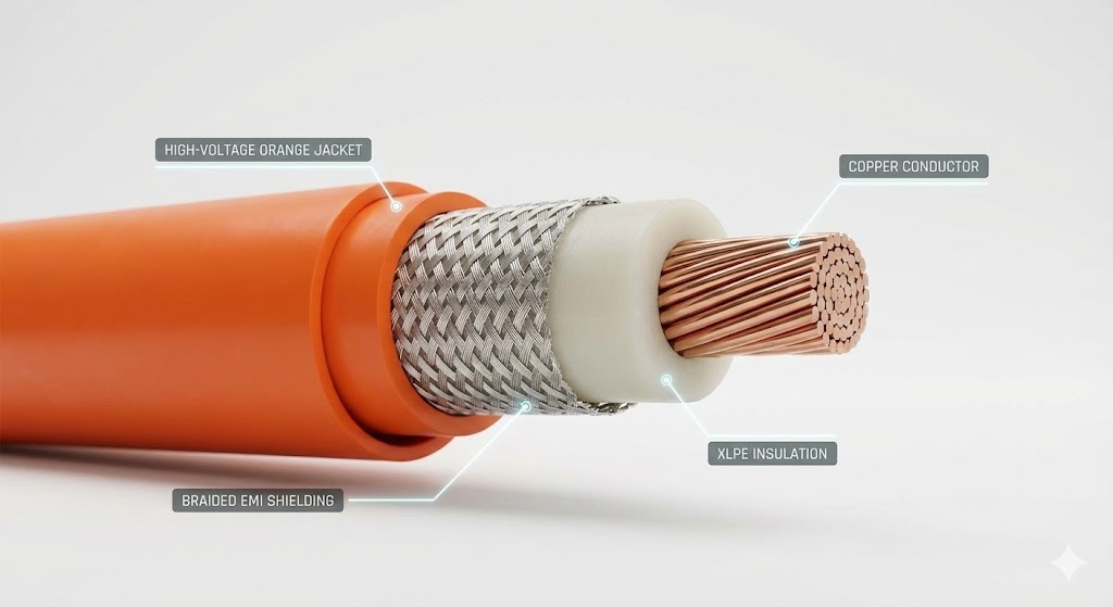 Обезбедите високи напон са ЕВ кабловима за нову енергију