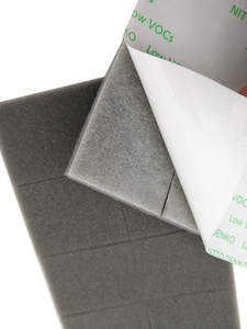 PU Foam Die Cut Custom Kiss-cut med kl&aelig;bende tape