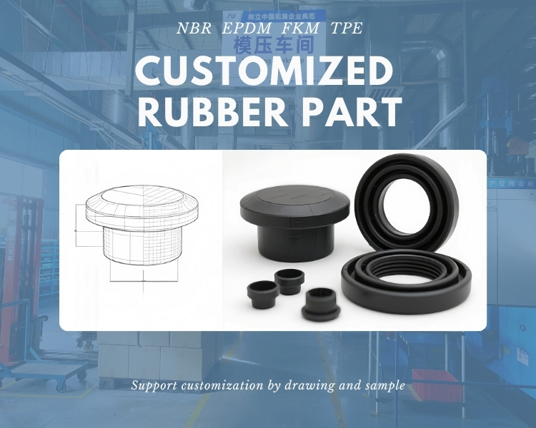 Pasgemaakte rubberonderdele