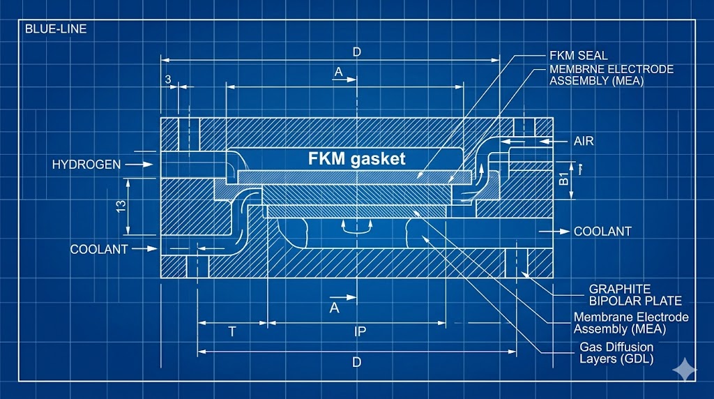 ஹைட்ரஜன் எரிபொருள் கலங்களுக்கான முதல் 3 FKM கிரேடுகள் 2026